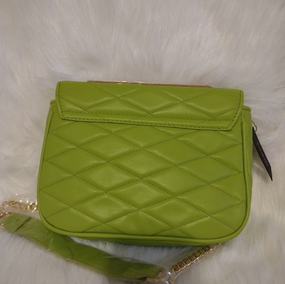 NEW Bebe Abigail smooth flap shoulder bag - Picture 7 of 8